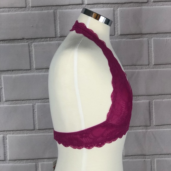Free People OB590926 Lace Halter Bralette XS - Picture 4 of 8